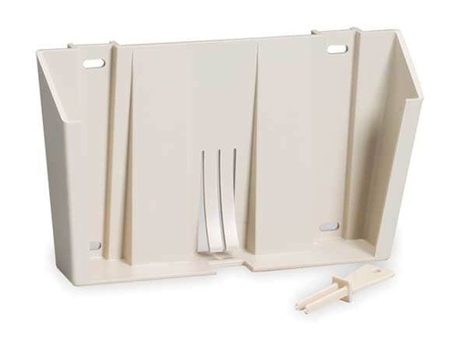 [M945] First Aid Only Lockable Wall Mount Bracket with Key for 5 Quart Sharps Container, Beige