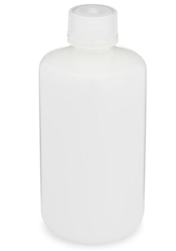 [7070250] Diamond RealSealBottle, Narrow Mouth Boston Round, LDPE with PP Closure, 250mL, 12/bg