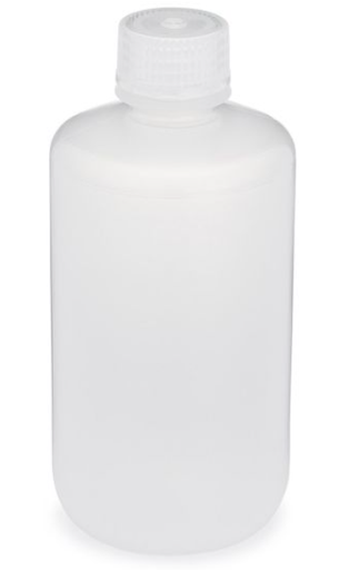 [7050250] Diamond RealSealBottle, Narrow Mouth Boston Round, PP with PP Closure, 250mL, 12/bg