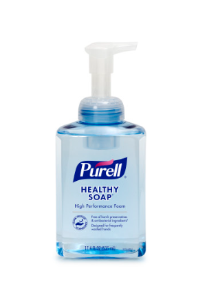 [5014-04] Purell Healthy Soap High Performance Foam, 17.4 fl oz Pump Bottle, 4/cs