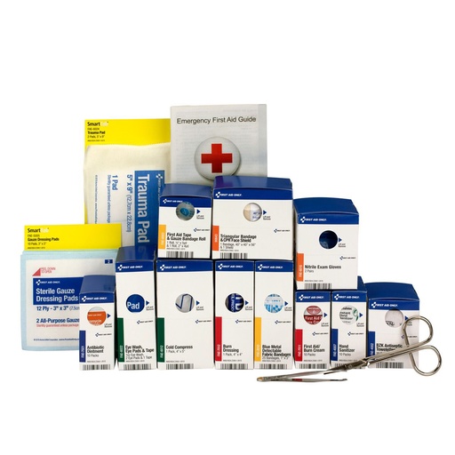 [90692] First Aid Only SmartCompliance 25 Person Medium First Aid Food Service Refill Pack