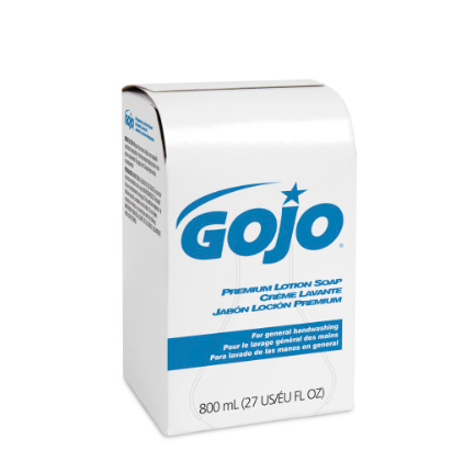 [9106-12] GOJO Industries, Inc. Premium Lotion Soap, 800 ml, 12 btl/cs