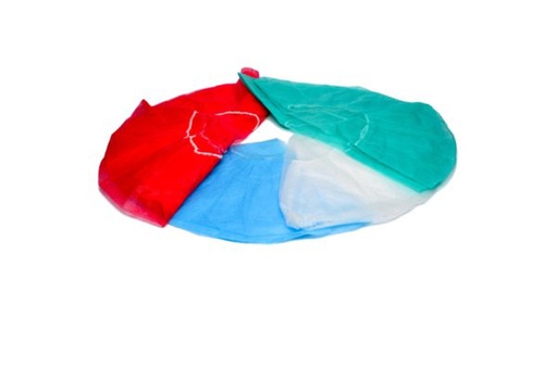[HWT204-CV3] ASP GLOBAL Cap, Bouffant, 24", Blue, 100/bx, 10 bx/cs