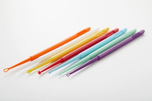 [5777] Safe Ear Curette Variety Kit, Includes: (10) Each Style and (15) White, 75/box