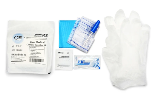 [K2-90] Catheter Insertion Kit with Universal Connector on a 1500 ml Collection Bag, 90/cs