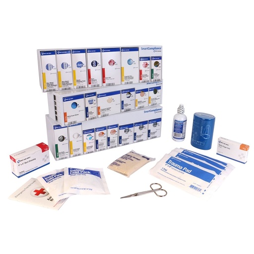 [91132] First Aid Only SmartCompliance 100 Person RetroFit Food Service Grid