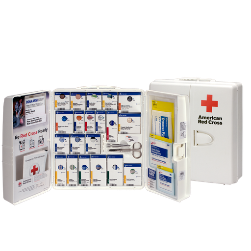 [90663] First Aid Only SmartCompliance Large ANSI Class A+ Plastic Workplace First Aid Cabinet