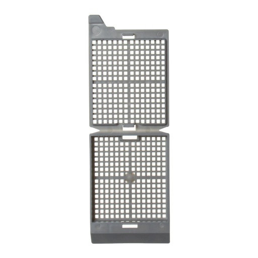 [M526-9T] Unisette Biopsy Cassette, Quickload 45° Angle Stack (Taped), Biopsy, Gray, Bulk, 1000/cs