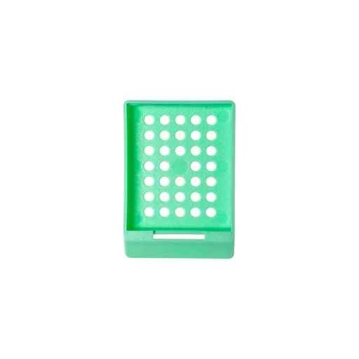 [M480-4SL] Embedding Cassettes in Quickload Sleeves, Green, (lids sold separately), 750/cs