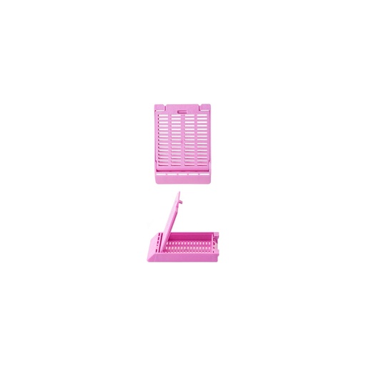 [M509-10] Slimsette Tissue Cassette, 45° Angle, 41mm x 28.5mm x 6mm, Acetal, Lilac, 500/bx, 3 bx/cs