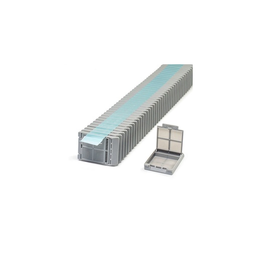 [M407-9T] Micromesh Quickload Cassette Stacks for Robotic Feed Printer, Biopsy, Gray