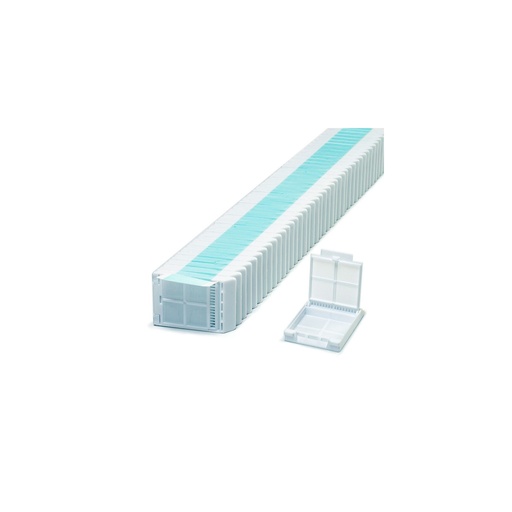 [M407-2T] Micromesh Quickload Cassette Stacks for Robotic Feed Printer, Biopsy, White