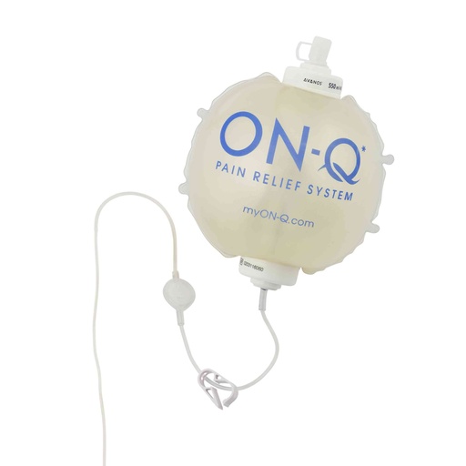 [P270X4D] Avanos ON- Q 270 ml x 4 ml/hr Dual Site Elastomeric Pump, 5/Case