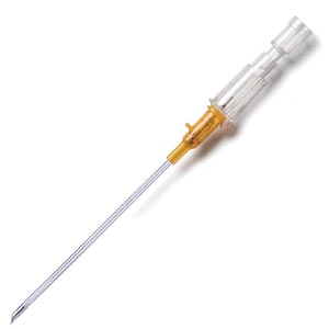 [4251890-02] Catheter IV, Straight, Safety FEP, 14G x 1¼", 50/bx, 4 bx/cs