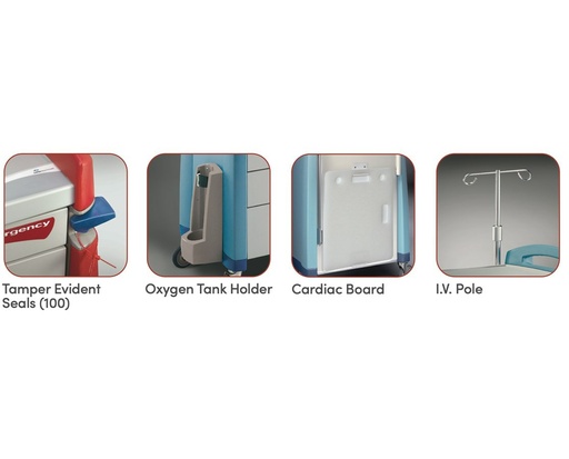 [AM-EM-ACCPK1] Capsa Avalo Medical Accessory Pack 1 for Emergency Medical Cart
