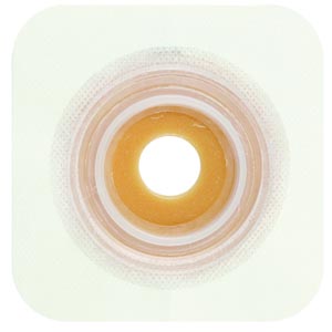 [413421] Skin Barrier, Stomahesive, with Mold-to-Fit Opening and Acrylic Tape Collar, White, 1 3/4" Flange, 1/2" - 7/8" Stoma Opening, 10/bx