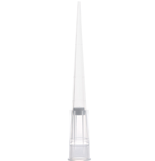 [150915] Filter Pipette Tip, 1 - 100uL, Certified, Universal, Low Retention, Graduated, 50mm, Natural, Sterile, 96/Rack, 10racks/bx, 2bx/cs