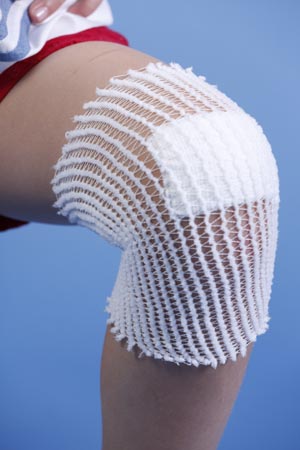 [MT5-01] MT Spandage Tubular Retainer Net, Latex-Free, Pre-Cuts w/ Cut Outs, Large Arm/Small Leg/Knee, Size 5, Length 8in, 50/cs