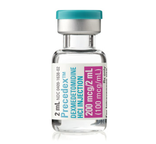 [00409163802] Precedex (Dexmedetomidine Hydrochloride Injection), 100mcg/ml, 2ml Vial, Single Dose, Glass Fliptop Vial, 25/bx