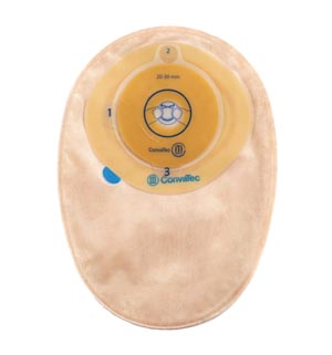[413509] Moldable Closed-End Pouch, 1-Piece, Modified Stomahesive Skin Barrier, Filter, Opaque, 13/16" x 1 3/16" Stoma, 30/bx