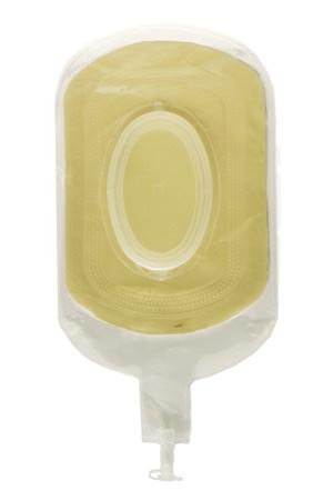 [839268] Wound Pouch, 9.7" x 6.3", Vertical Cutting Area, Remote Drainage Attachment, Tap Closure, Window, Transparent, 5/bx