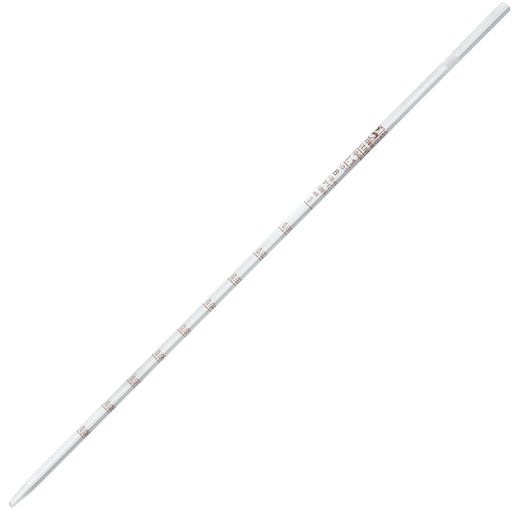 [8510000] Pipette, Serological, Globe Glass, Reusable, 0.1mL, To Deliver (TD), 0.01 Graduations, White Band, ASTM E1044, 6/bx