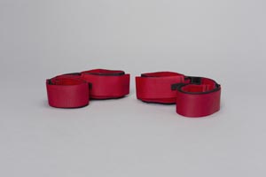 [2755] Posey Stretcher Ankle Restraint, One Size Fits Most, Hook and Loop Closure, 1-Strap, Machine Washable, Nylon, Blue