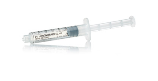[00409132305] Lidocaine Hydrochloride Injection, USP, for Cardiac Use Only, 20mg/ml, 5ml Ansyr Plastic Syringe, 10/bx