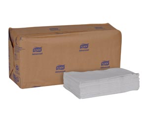 [D820] Masterfold Dispenser Napkin, Minifold, Advanced, White, Soft, 1-Ply, Embossed, N7, 12" x 13", 500/pk, 12 pk/cs