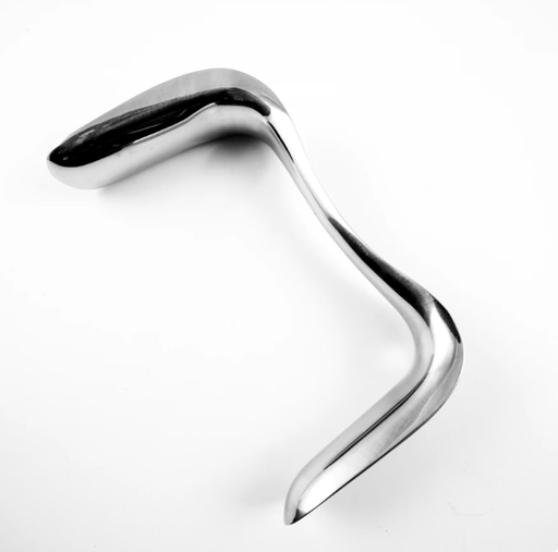 [90-3153] Sims Vaginal Retractor, #4, Double Ended, Reusable, Stainless Steel, Non-Sterile, Latex-Free, Premium OR-Grade
