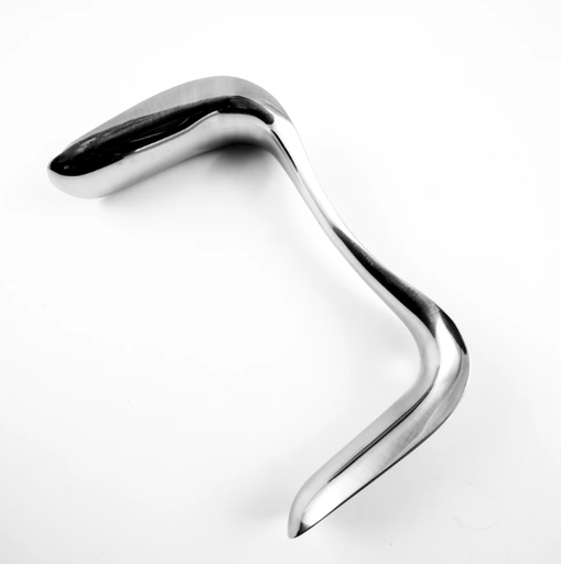 [90-3155] Sims Vaginal Retractor, #6, Double Ended, Reusable, Stainless Steel, Non-Sterile, Latex-Free, Premium OR-Grade