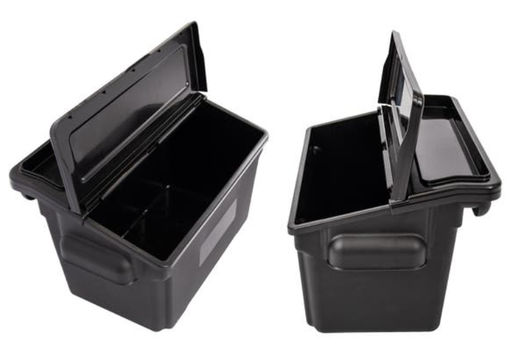 [OUTRIGBIN-2PK] Luxor Outrigger Utility Cart Bin 2 Pack