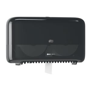 [473208] Elevation Bath Tissue Dispenser, Coreless, High Capacity, Universal, Black, T7, Plastic, 8.2" x 14.2" x 5.1"