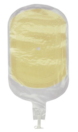 [839265] Wound Pouch, 9.7" x 6.3", Vertical Cutting Area, Remote Drainage Attachment, Tap Closure, Transparent, 5/bx