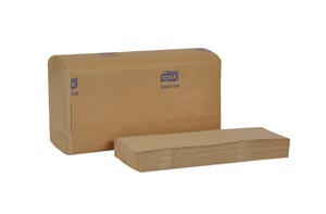 [MK530A] Hand Towel, Multifold, Universal, 3-Panel, Natural, 1-Ply, Embossed, H2, 9.5" x 9.1", 250 sht/pk, 16 pk/cs