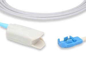 [S403-1270] Short SpO2 Sensor, Adult Clip, Datex Ohmeda Compatible w/ OEM: OXY-F-UN, 6051-0000-110, NFDX250, F-3003-9