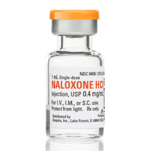 [00409121501] Naloxone Hydrochloride Injection, USP, 0.4 mg/ml, 1 ml Vial, Single Dose, Glass Fliptop Vial, 10/bx
