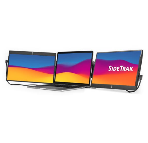 [LTTL122] Luxor SideTrak Swivel Triple HD 12.5" Attachable Portable Monitor