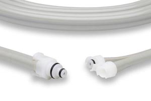 [AD-22-17/180] NIBP Hose, Adult/Pediatric, Double Hose, 250cm, Datex Ohmeda Compatible w/OEM: 877235, HO-D2217188-10