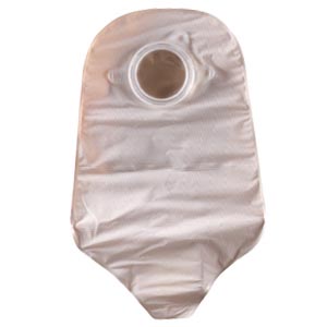 [401548] Urostomy Pouch, Small, 9", 1-Sided Comfort Panel, Accuseal Tap with Valve, Opaque, 1 1/2" Flange, 10/bx