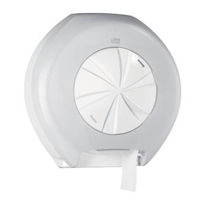 [565820] Bath Tissue Roll Dispenser, 3 Roll, for OptiCore®, Universal, White, T11, Plastic, 14.6" x 14.1" x 6.3"