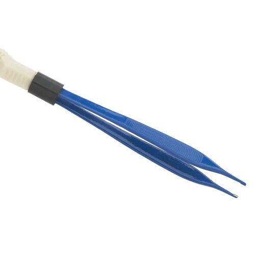 [60-7404-001] Conmed 5.1 inch Adson Straight Tip Reusable Foot Control Electrosurgical Forcep