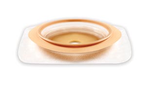[421456] Stomahesive Skin Barrier with Acrylic Collar, 1 3/4" Flange, Tan, 1/2" - 13/16" Stoma Opening, 10/bx