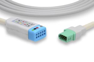 [TT-25260] ECG Trunk Cable, 3/5 Leads, Mindray > Datascope Compatible w/ OEM: 0012-00-1745-01, 0012-00-1745-02