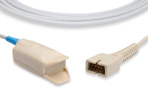 [S410-010] Direct-Connect SpO2 Sensor, Adult Clip, Compatible w/ Covidien > Nellcor Compatible OEM: 52-0005-00