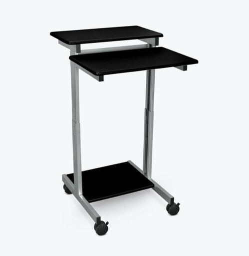 [STANDUP-24-B] Luxor 24" Standing Presentation Station, Black