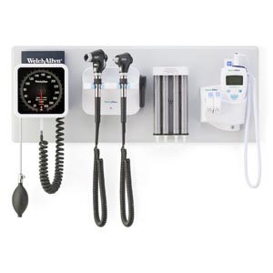 [777-PM3WAS-US] GS777 Integrated Wall System, PanOptic Ophthalmoscope, Macroview Otoscope, iExaminer, with BP, ST