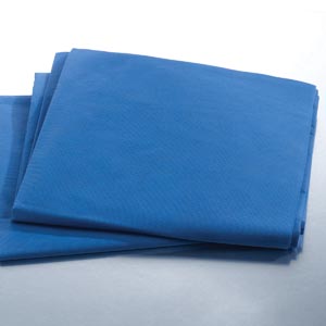 [50588] FlexDrape® Patient Drape, Non-Woven, Blue, Fluid Resistant, Opaque, 50" x 84", 50/cs (48 cs/plt)