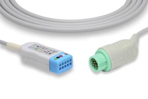 [10036] ECG Trunk Cable 3/5 Leads, Mindray > Datascope Compatible w/ OEM: 009-003652-00, 040-001416-00