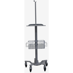 [2.101125SAM] Rolling Cart, Includes: Basket and Patient Cable Arm for AT-102 G2, AT-10 Pluse, and AT-2 Plus